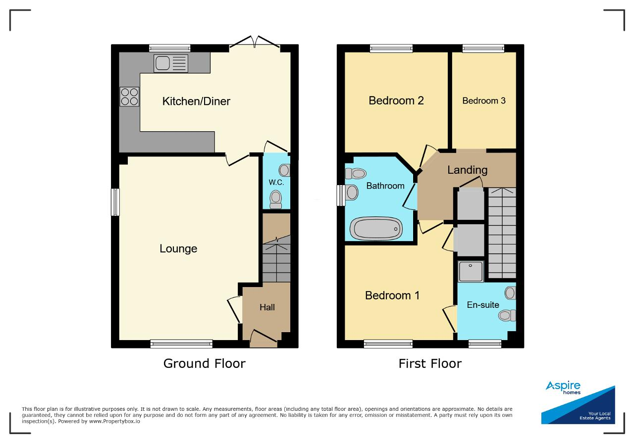 316, High Road, Wisbech floorplan