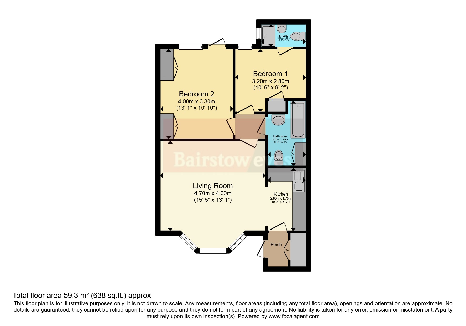 Connaught Road, Folkestone, Kent CT20, 2 bedroom flat for sale