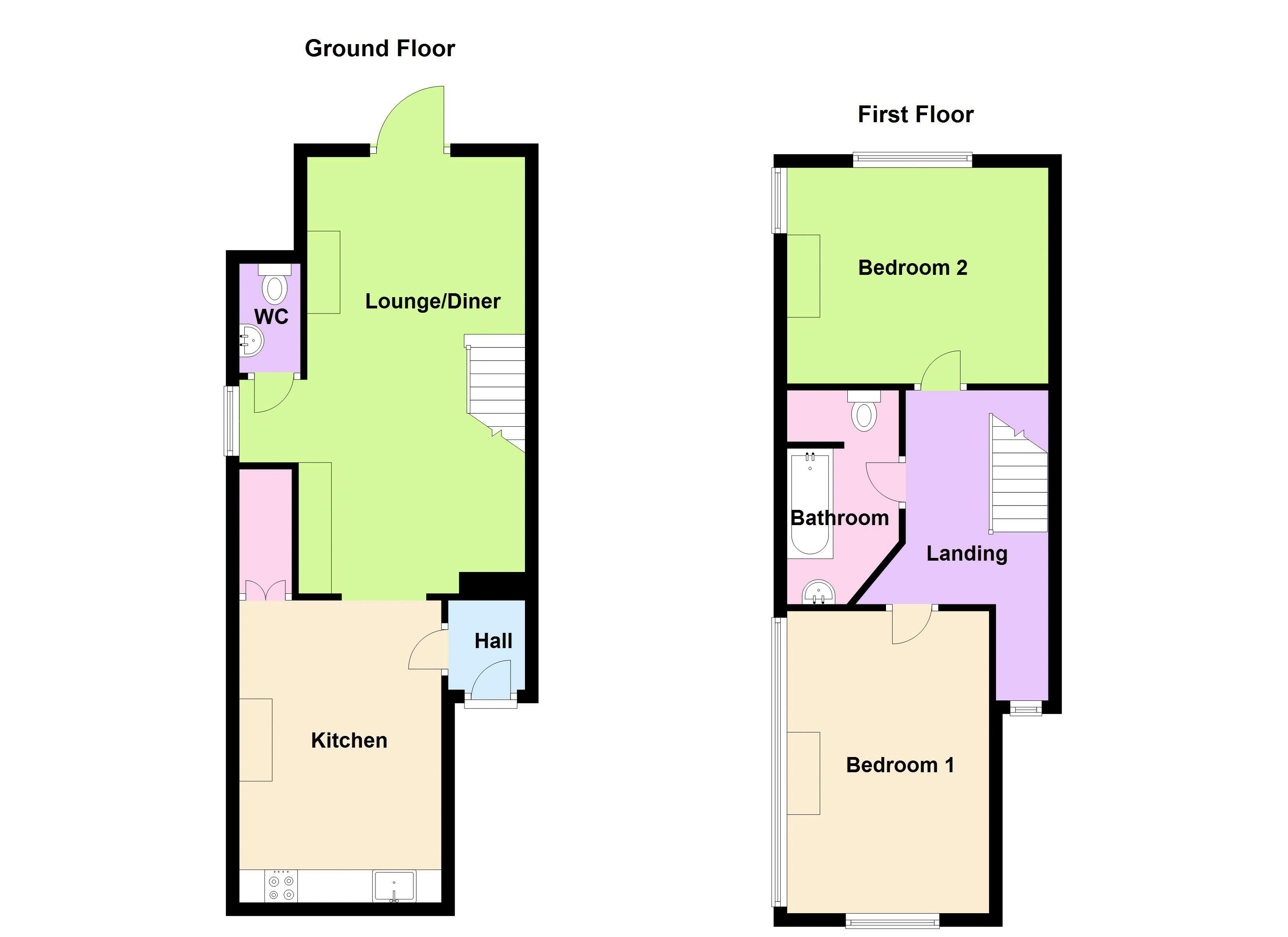 2 Bedrooms Semi-detached house for sale in The Street, Holt, Trowbridge BA14