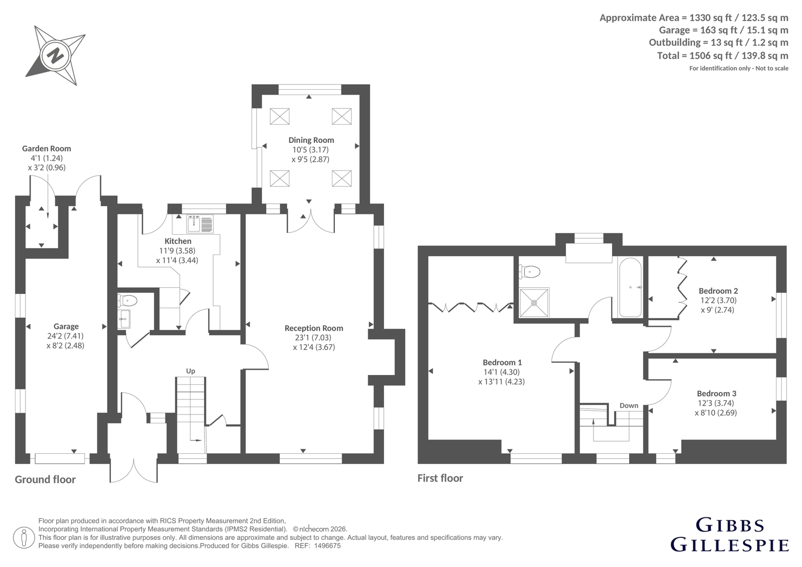 22, Nightingale Way, Denham floorplan