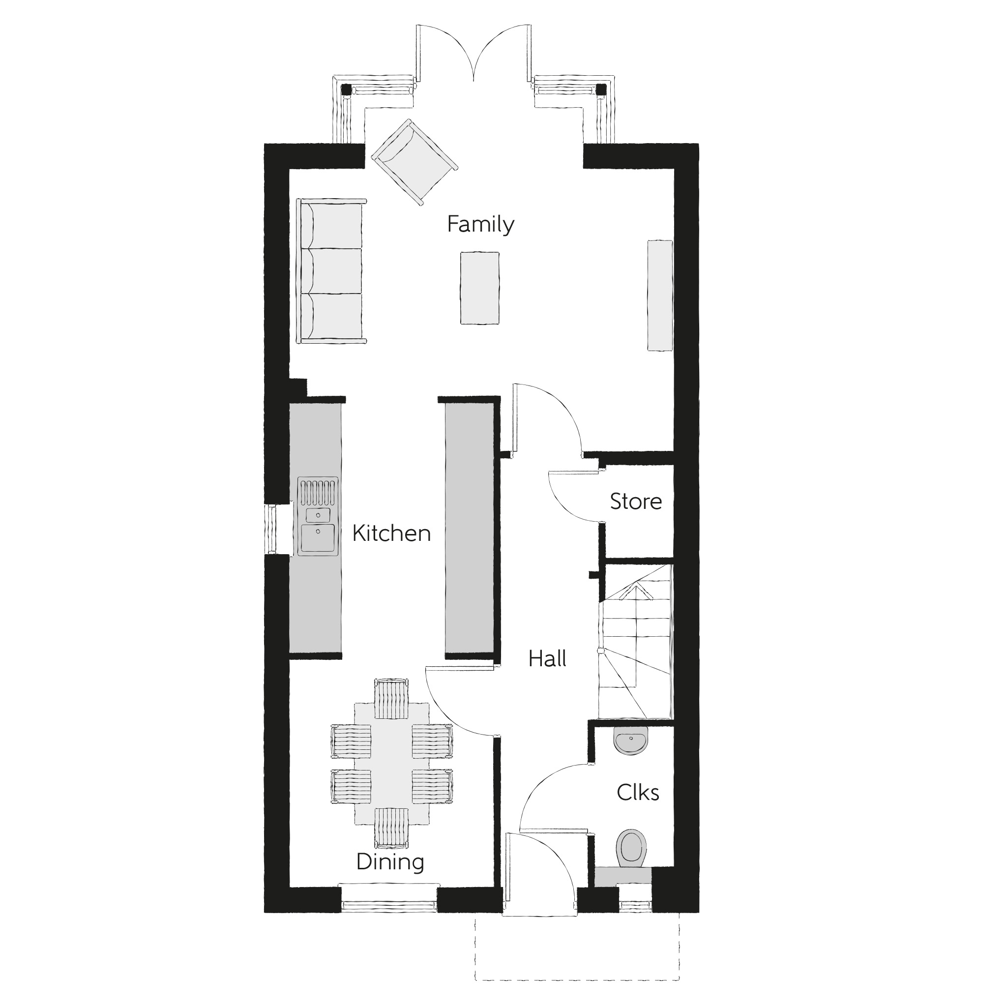 75, High Road, Trimley St Martin, Felixstowe floorplan