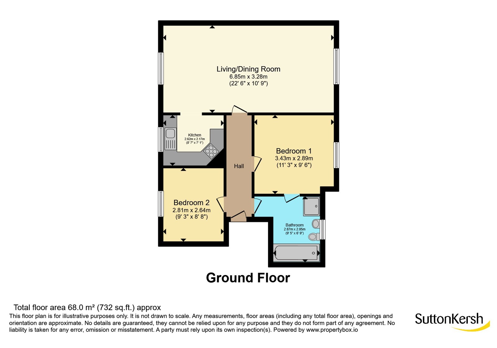 43, Brigadier Drive, Merseyside floorplan