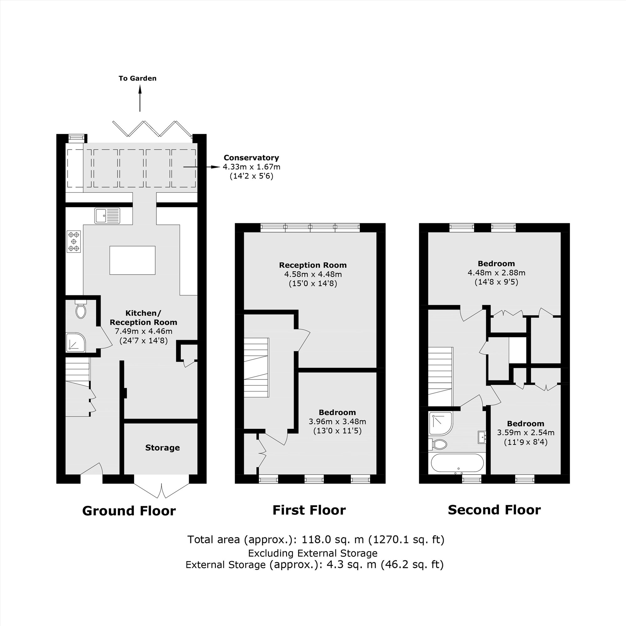 31, Yeoman Close, London floorplan
