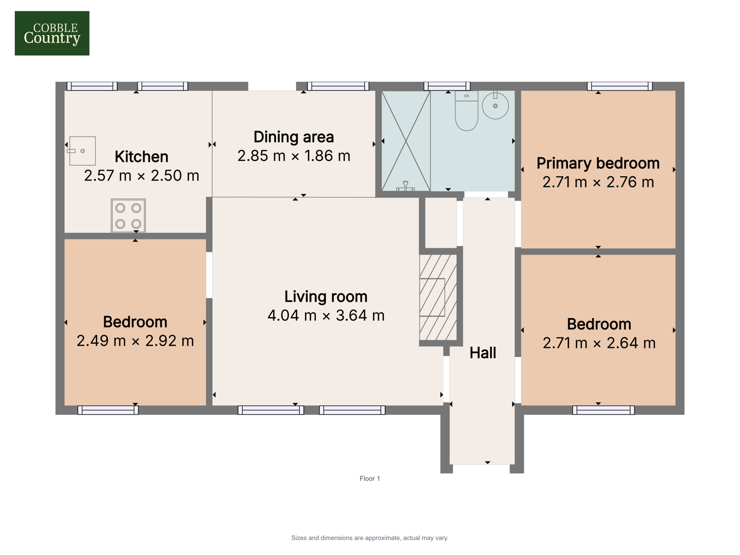 Southfield Road, Sedbergh floorplan