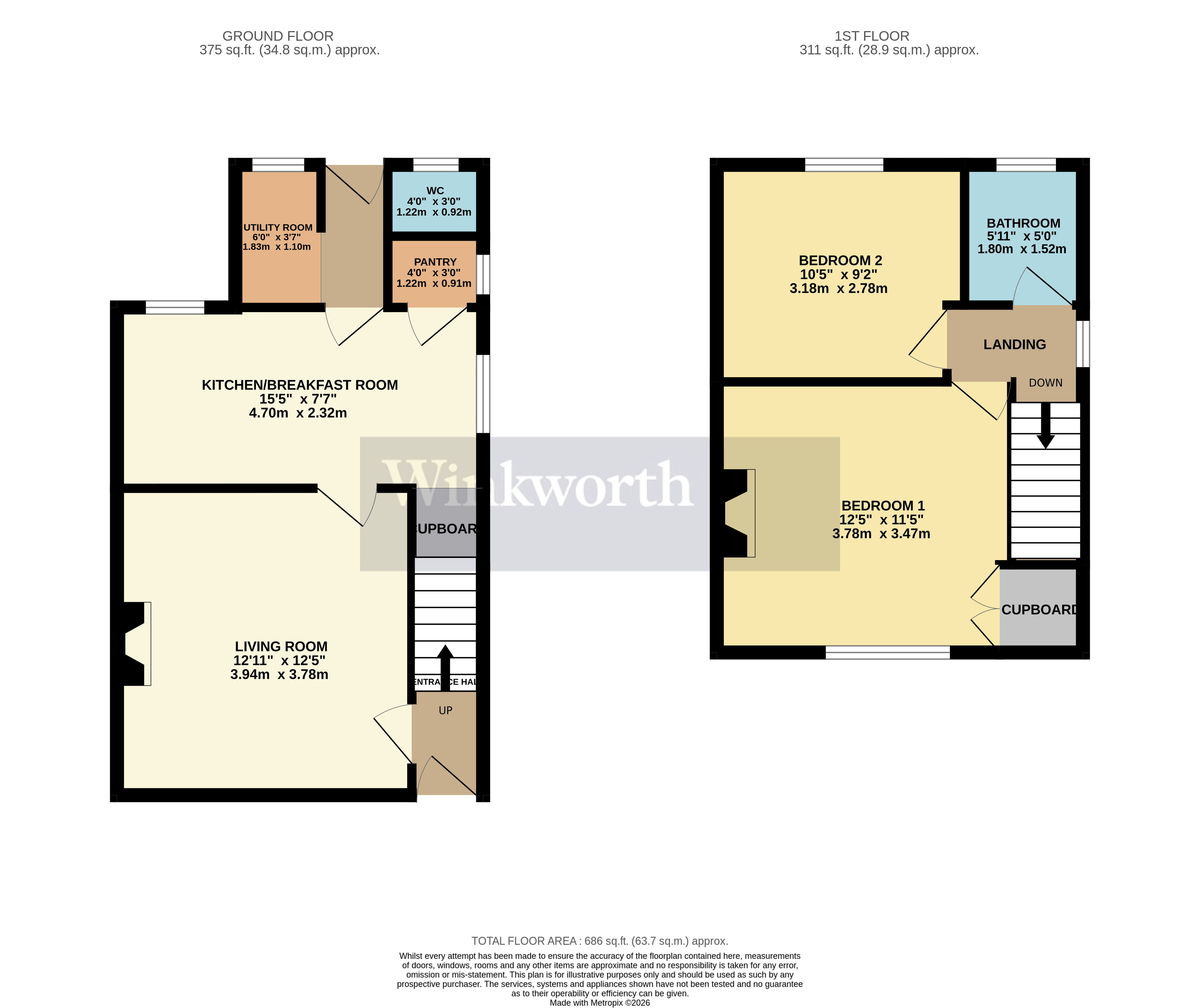 15, Twigden Road, Northampton floorplan