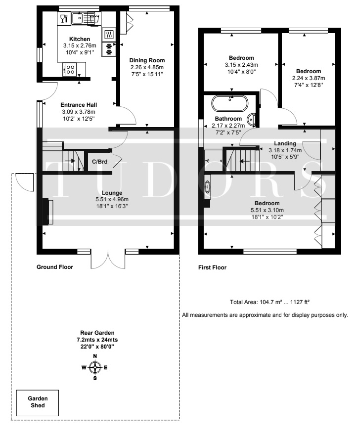 Walton Road, West Molesey floorplan