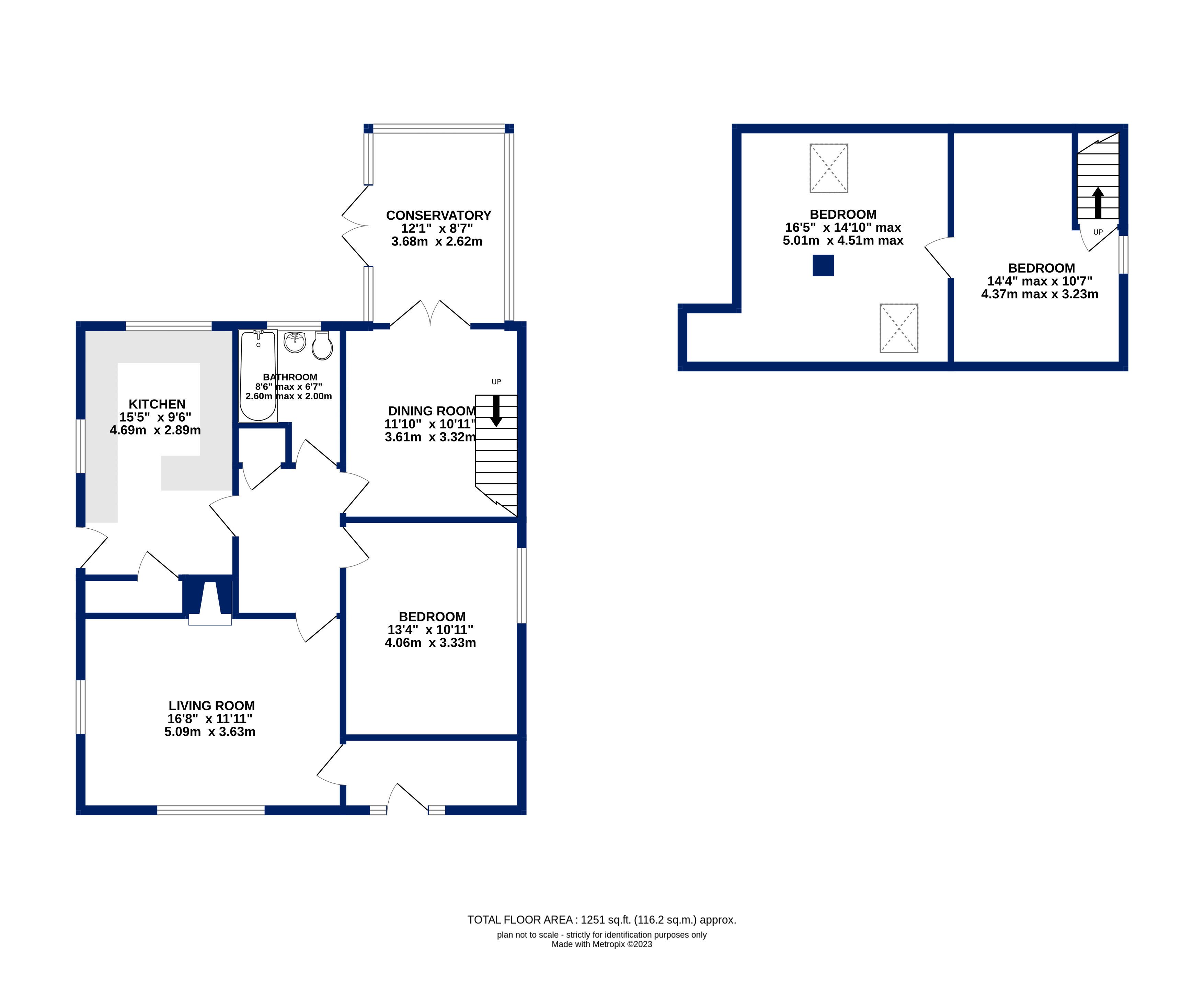 137, Town Street, Leeds floorplan