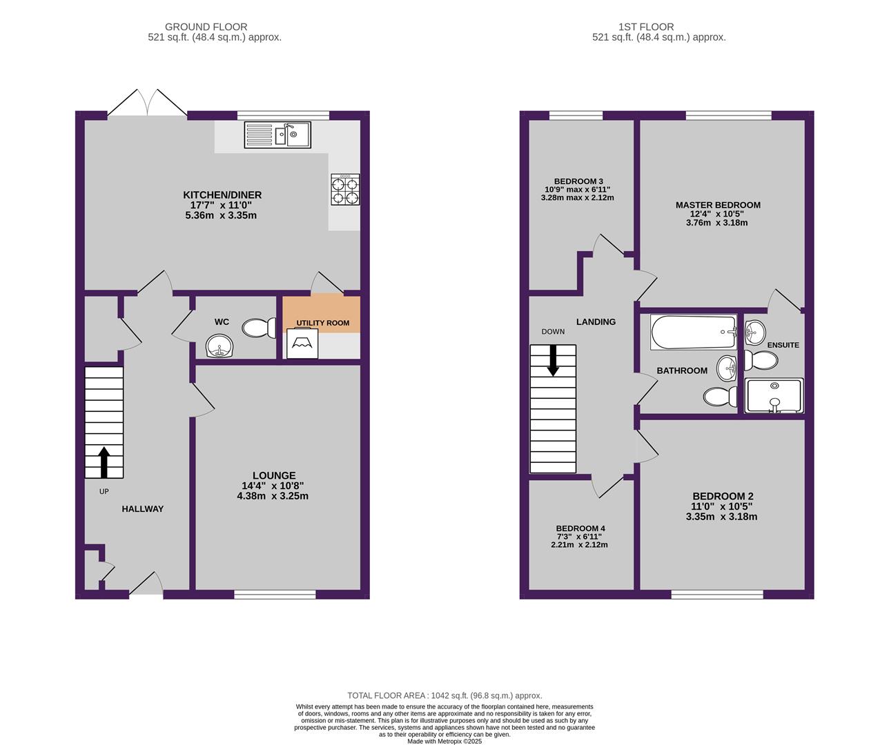 52, Anderton Drive, St Helen's floorplan