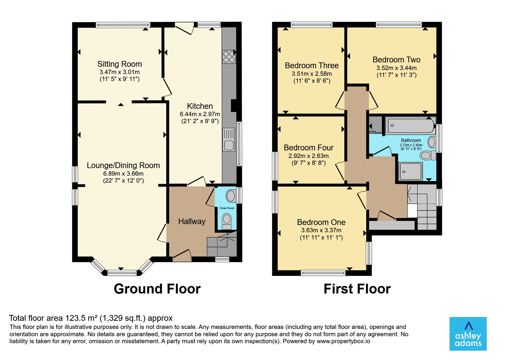 9, Rowley Lane, Derby floorplan