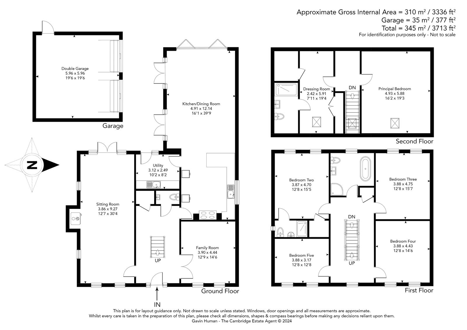 7, Mill Hill Lane, March floorplan