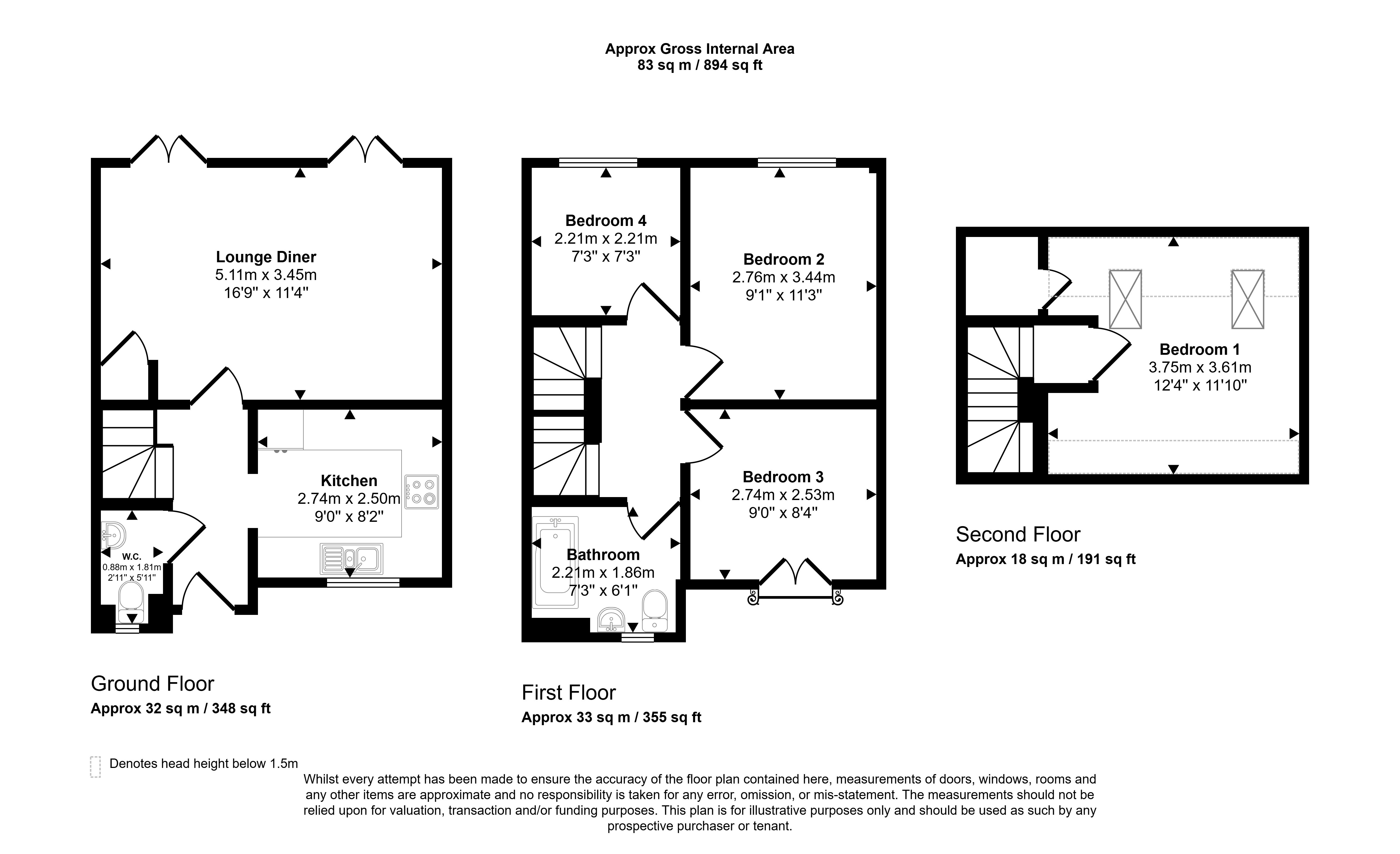 Greenbank Road, Bristol floorplan