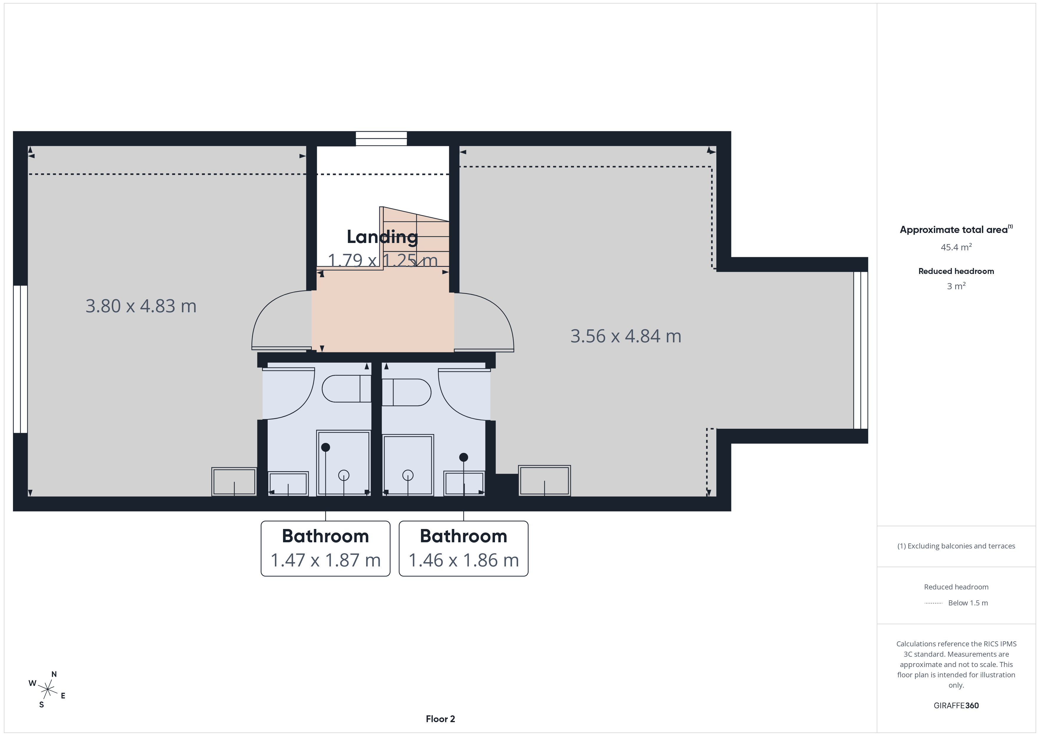 Room 6, 128, Brambletye Park Road, Surrey floorplan