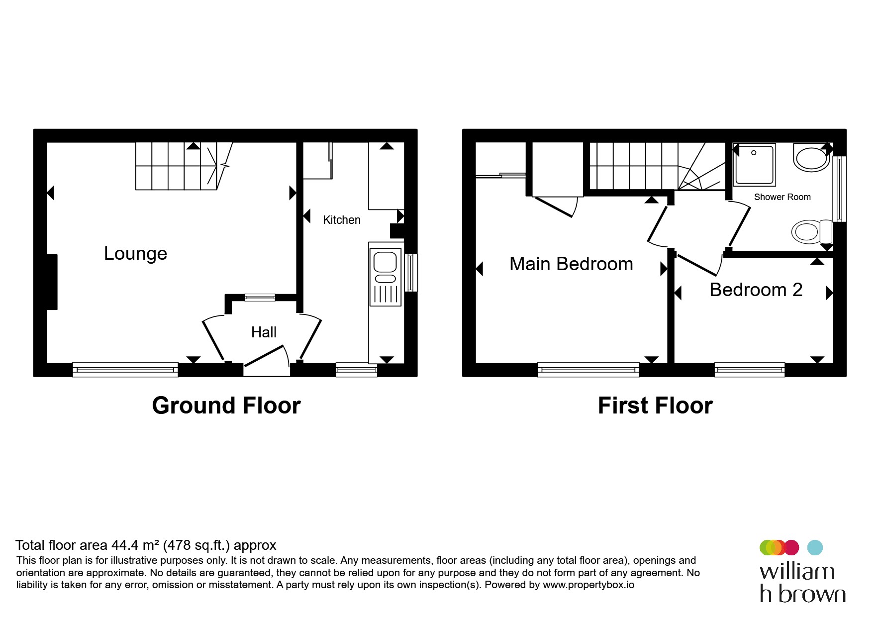 2, Brockton Close, HULL floorplan