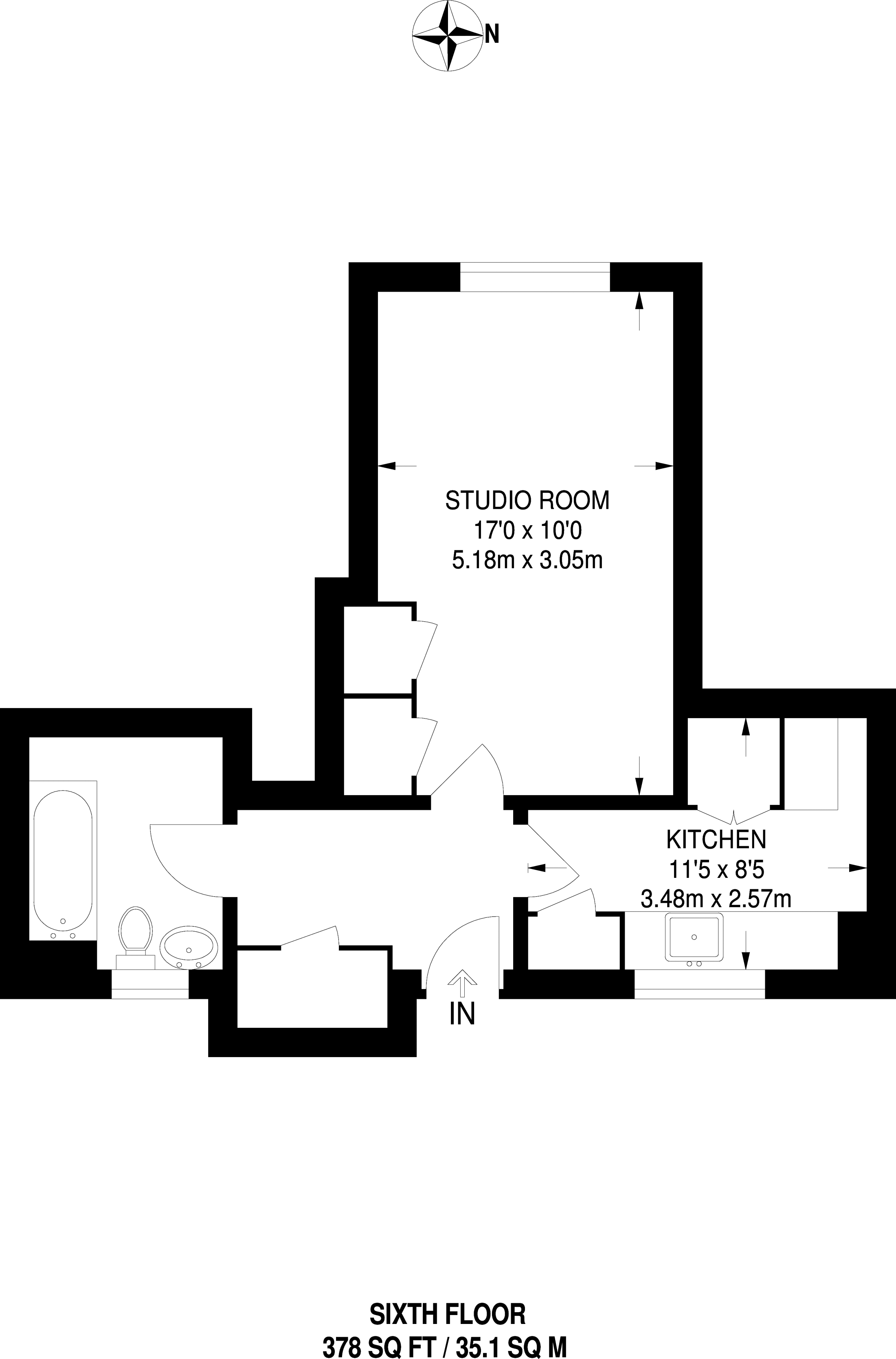 Nelson Square, Southwark floorplan