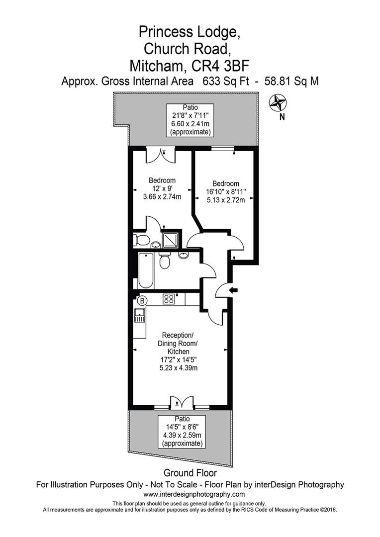 Church Road, Surrey floorplan