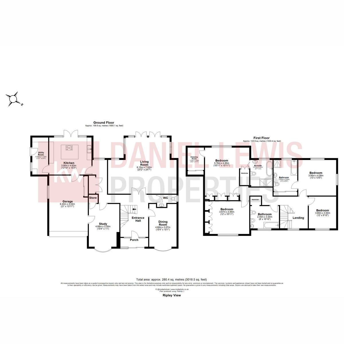 6, Ripley View, Loughton floorplan