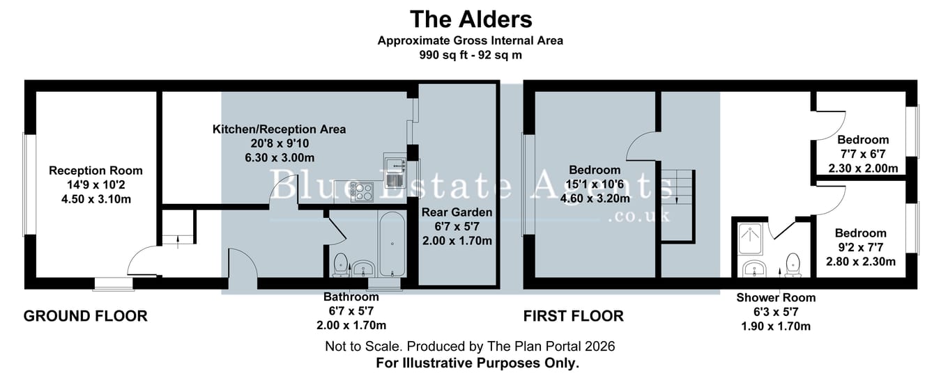 60, The Alders, Hounslow floorplan