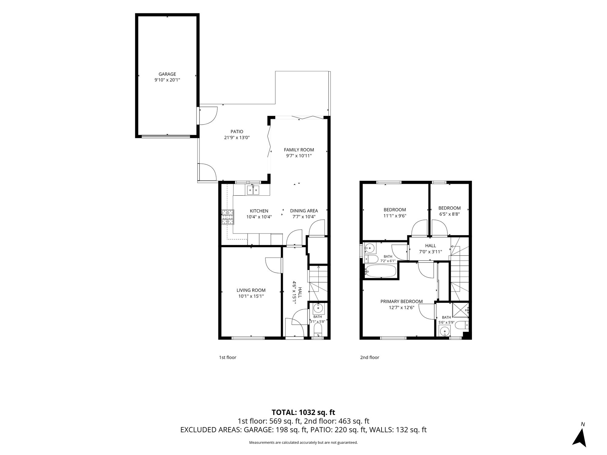 8 Bremner Drive, Leamington Spa floorplan