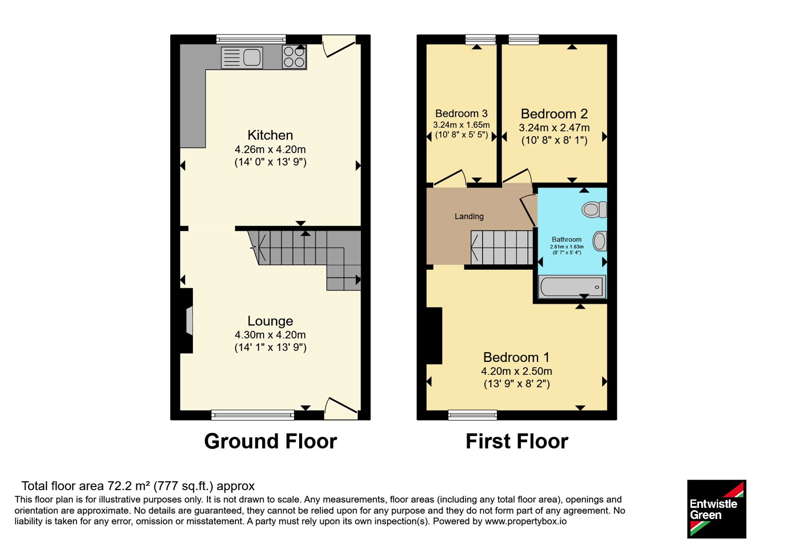 77, Vernon Street, Lancashire floorplan