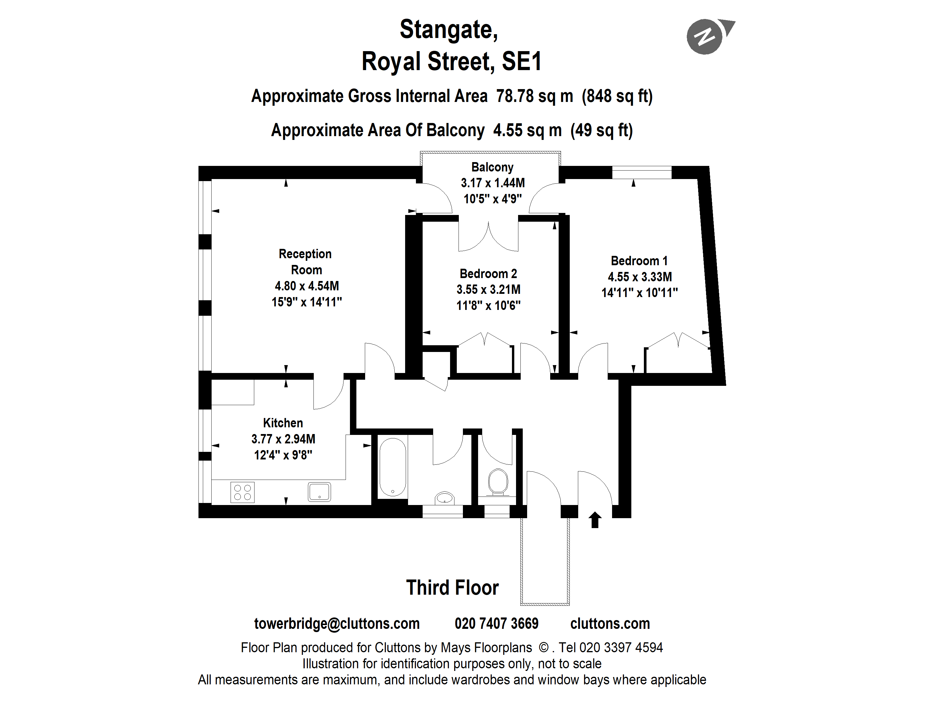 Royal Street, London floorplan
