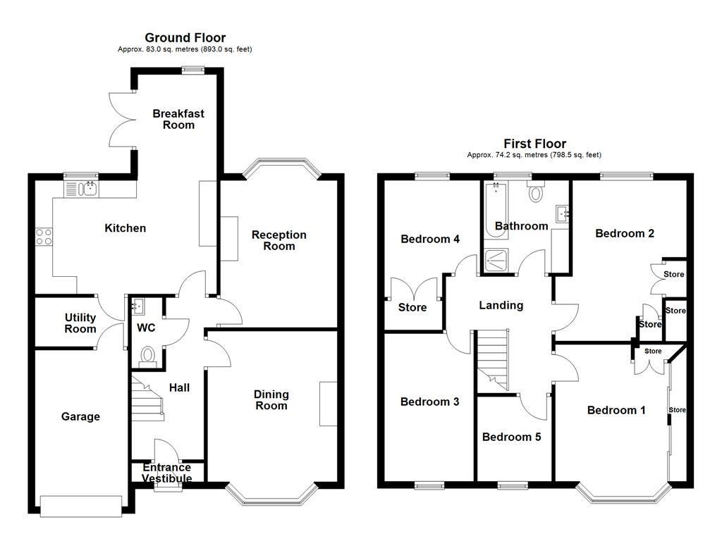 51, Booth Road, Rossendale floorplan