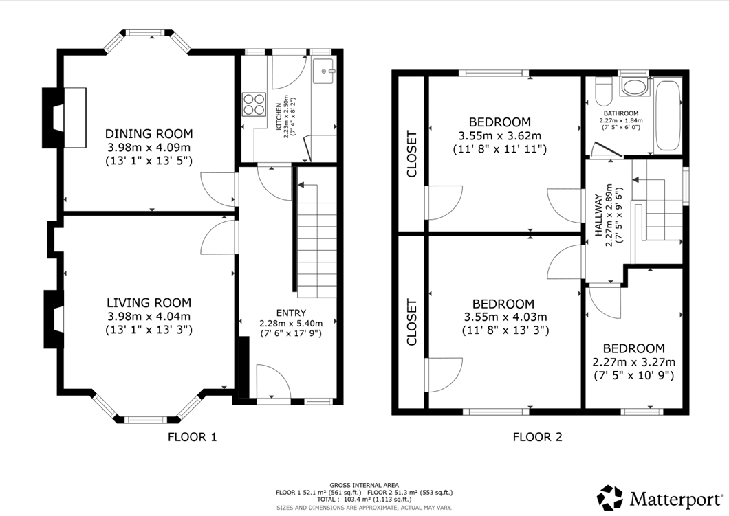 117 Kings Park Avenue, Glasgow floorplan