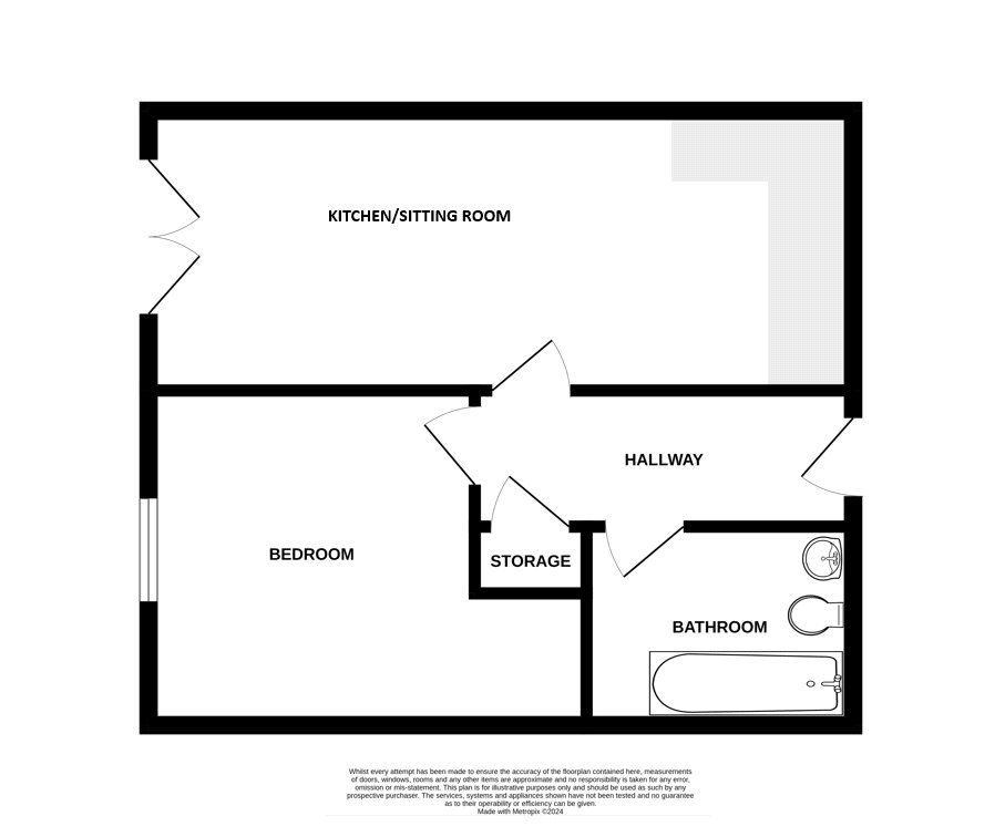 75 Hillside Place, 117, Farnborough Road, Hampshire floorplan