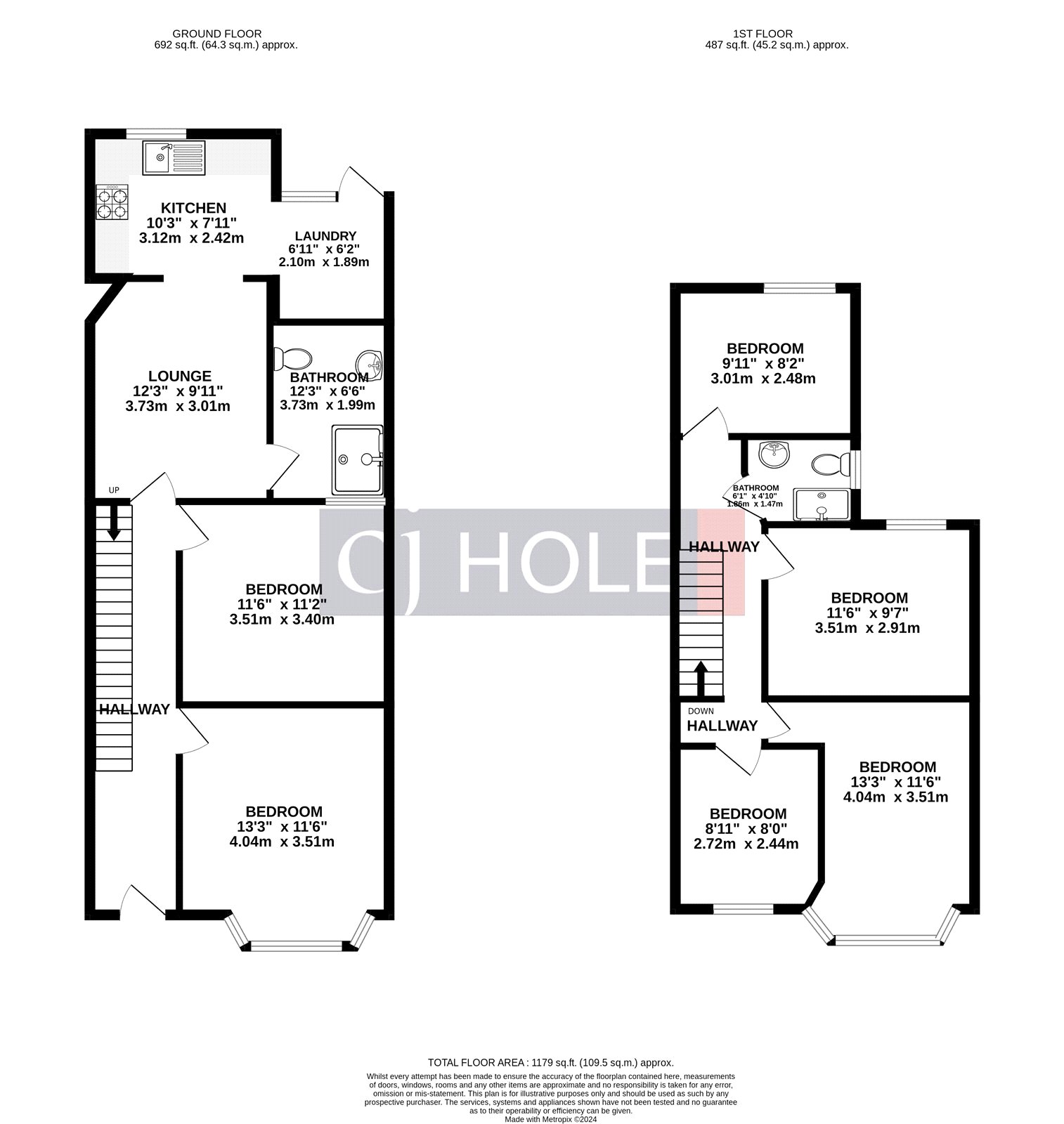 27, Brentry Road, Bristol floorplan