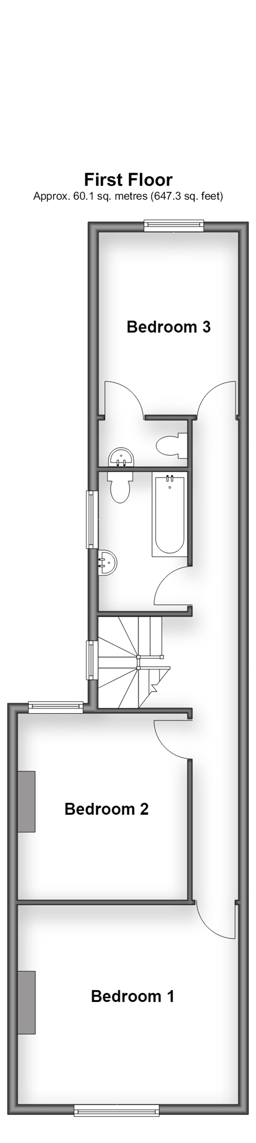 St. Andrew's Road, Southsea floorplan