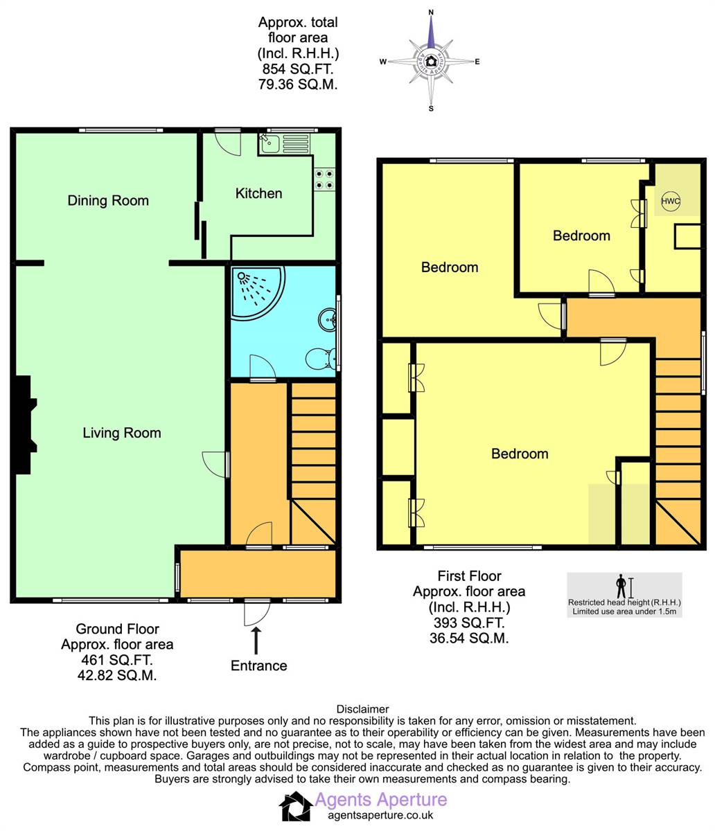 81, Faversham Road, Whitstable floorplan