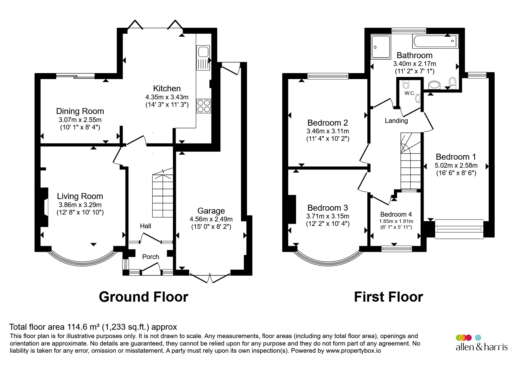 8, Cornwall Avenue, Swindon floorplan