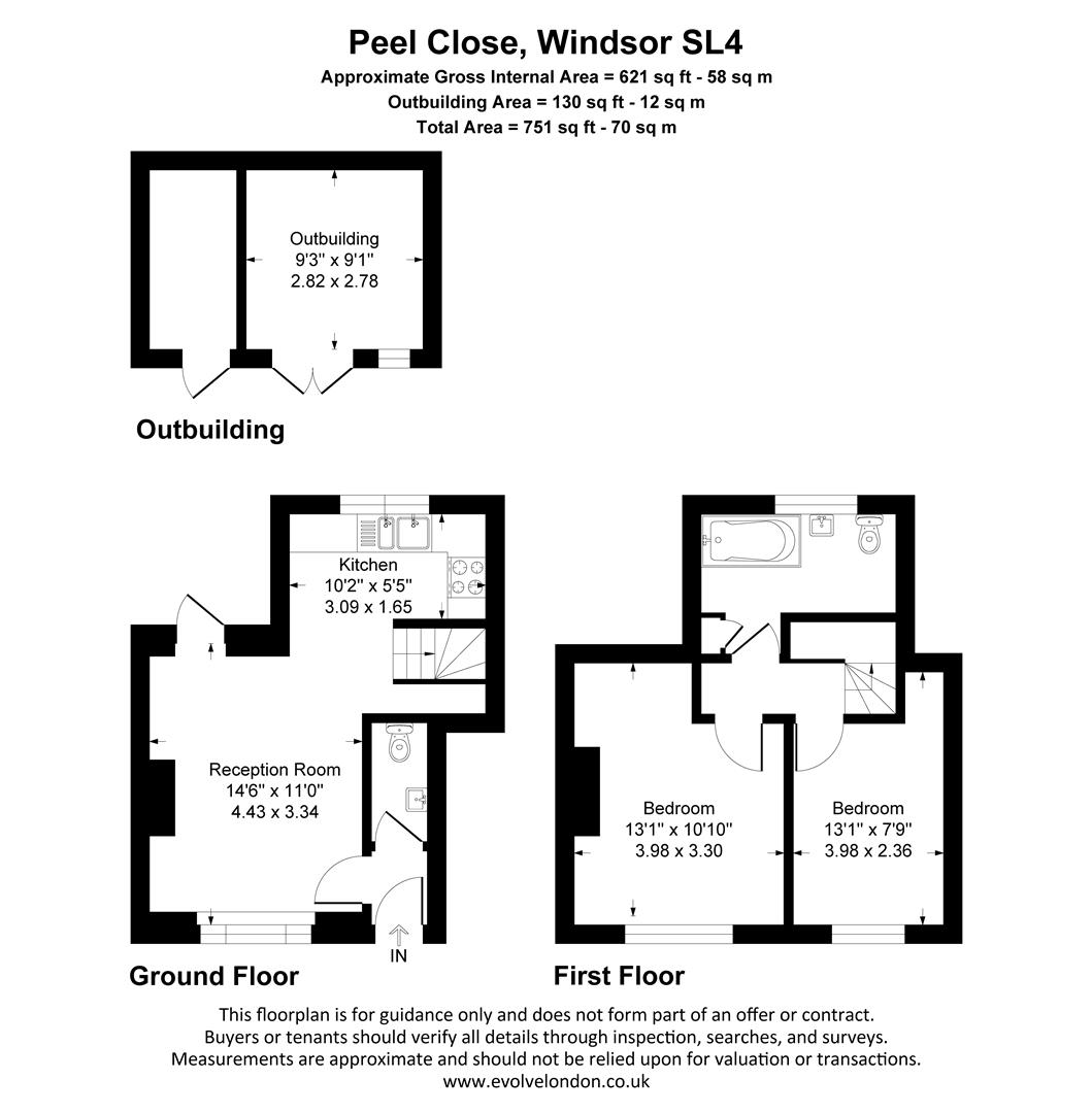 Peel Close, Windsor floorplan