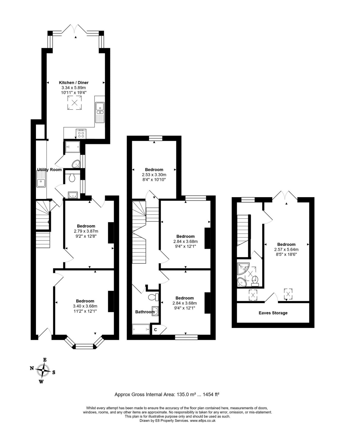 Buckingham Street, Oxford floorplan