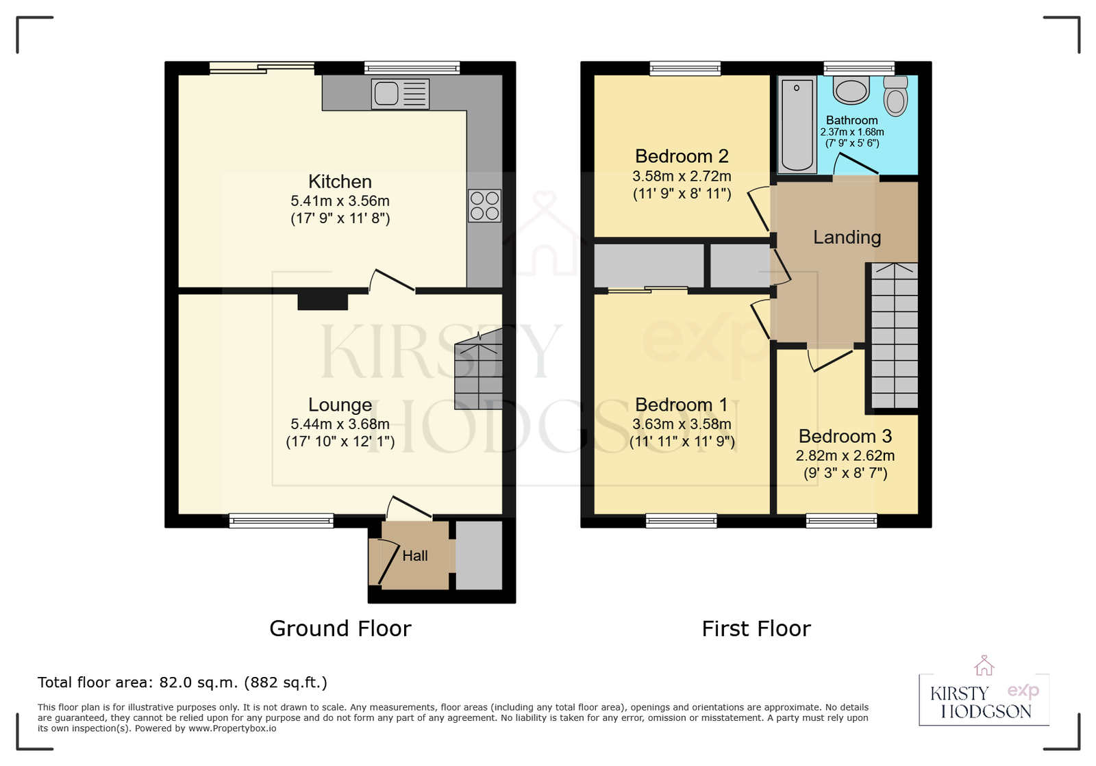 19, Ottercops, Prudhoe floorplan