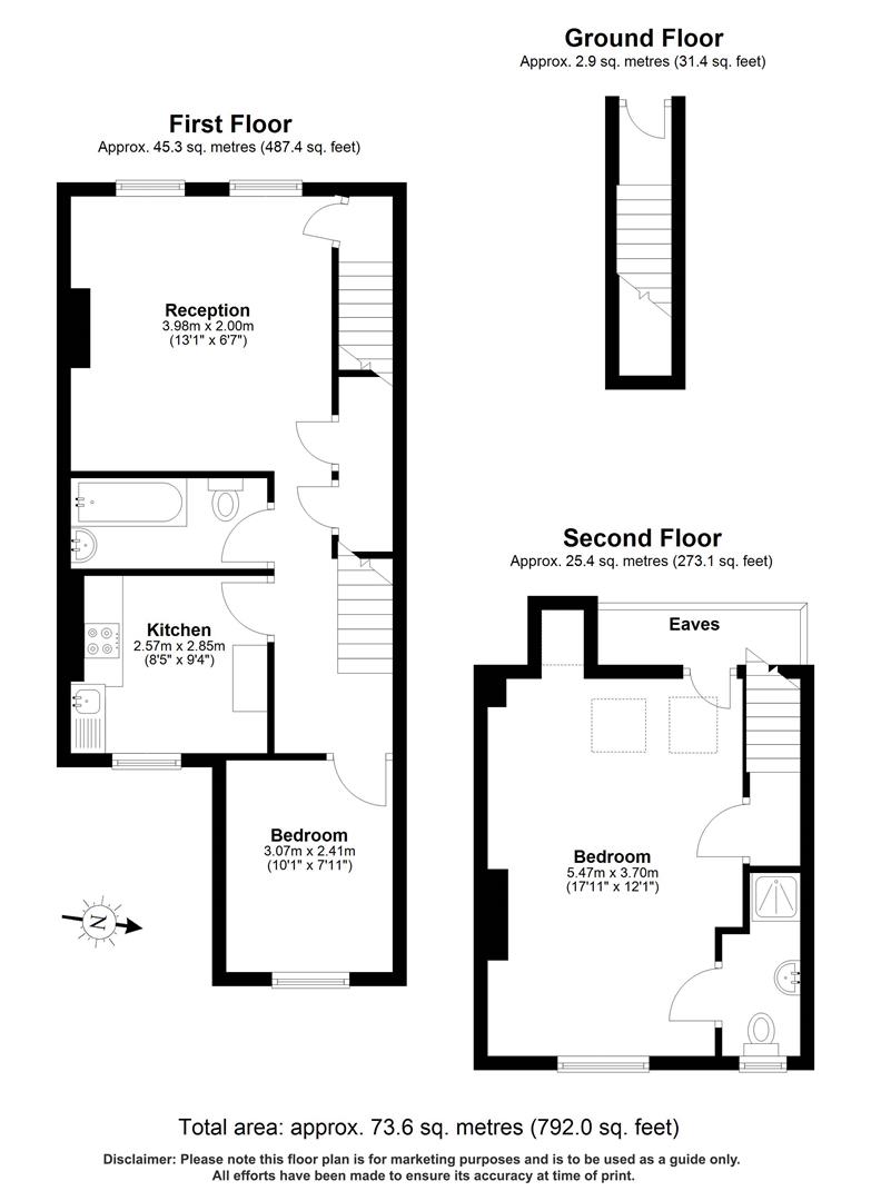 108b, Palmerston Road, Wimbledon floorplan