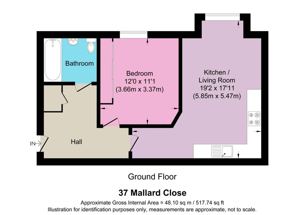 Mallard Close, Southam floorplan