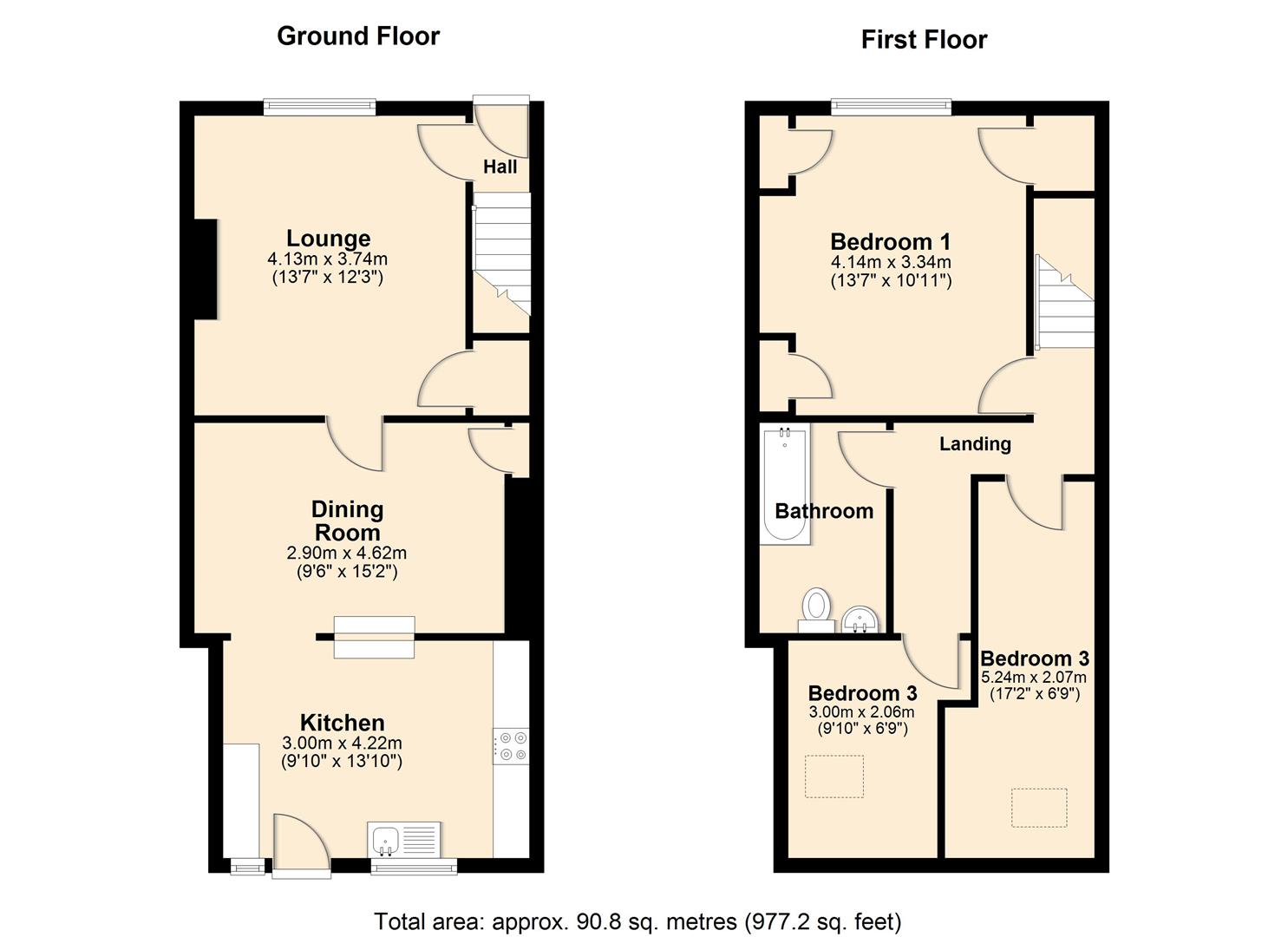 5, Tradesmans Row, Sproatley floorplan