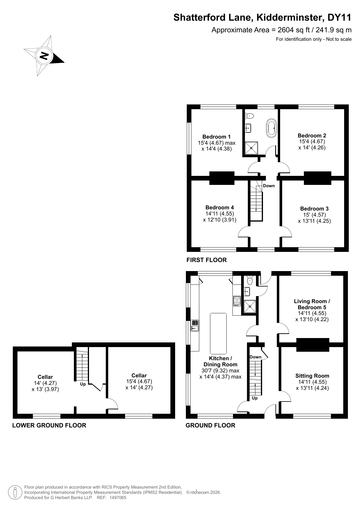 Hillfields Farm, Shatterford Lane, Kidderminster floorplan