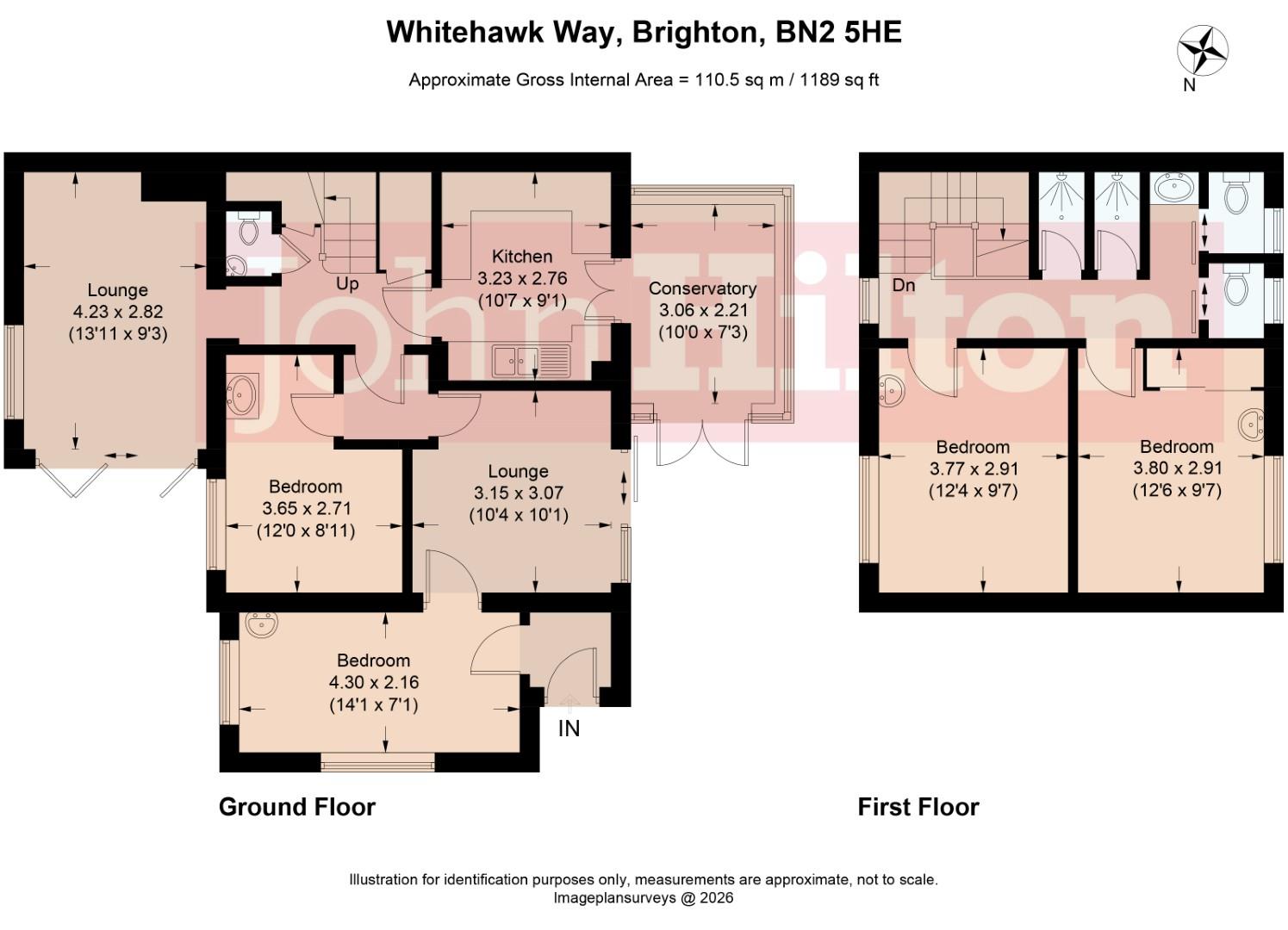37, Whitehawk Way, Brighton floorplan