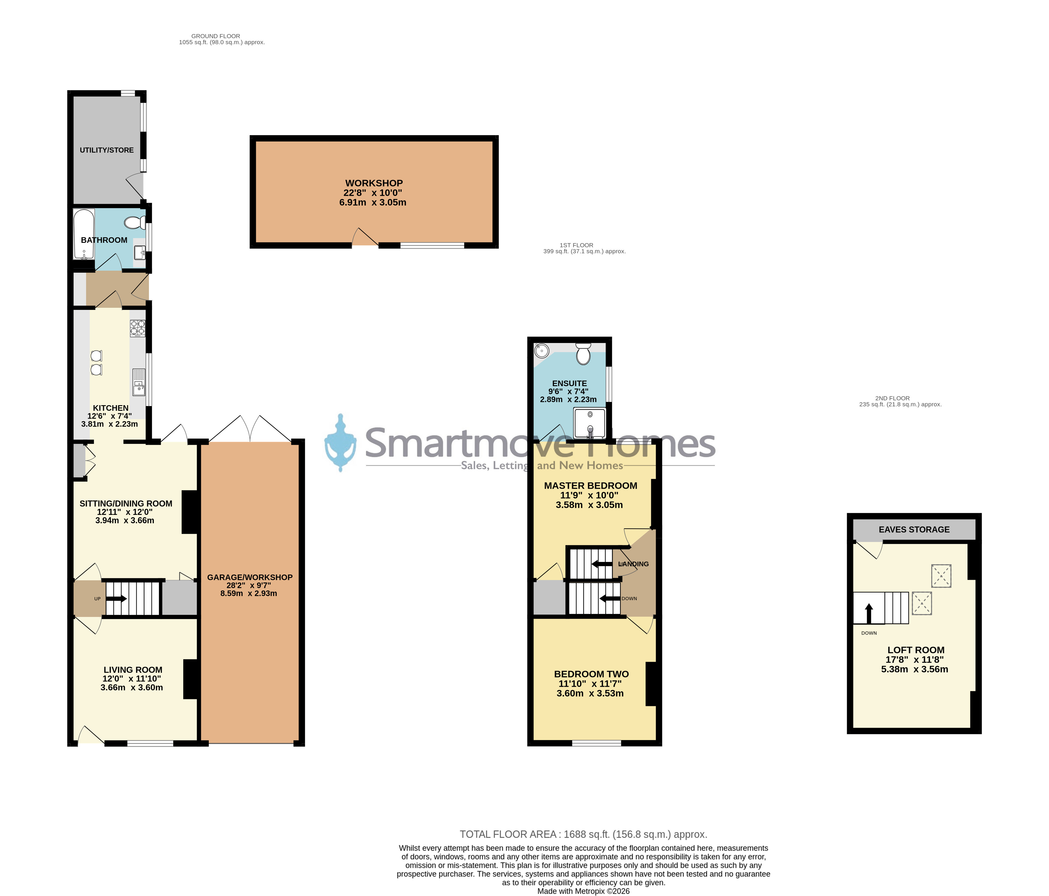 5, Waingroves Road, Ripley floorplan