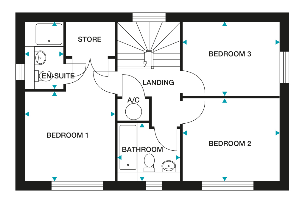 13, Dene Road, Cotford St Luke floorplan