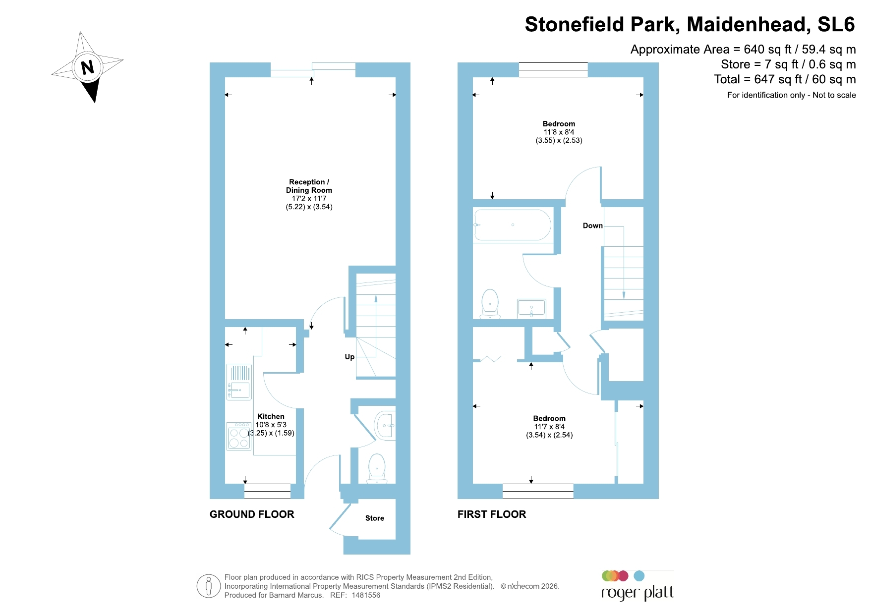 20, Stonefield Park, Maidenhead floorplan