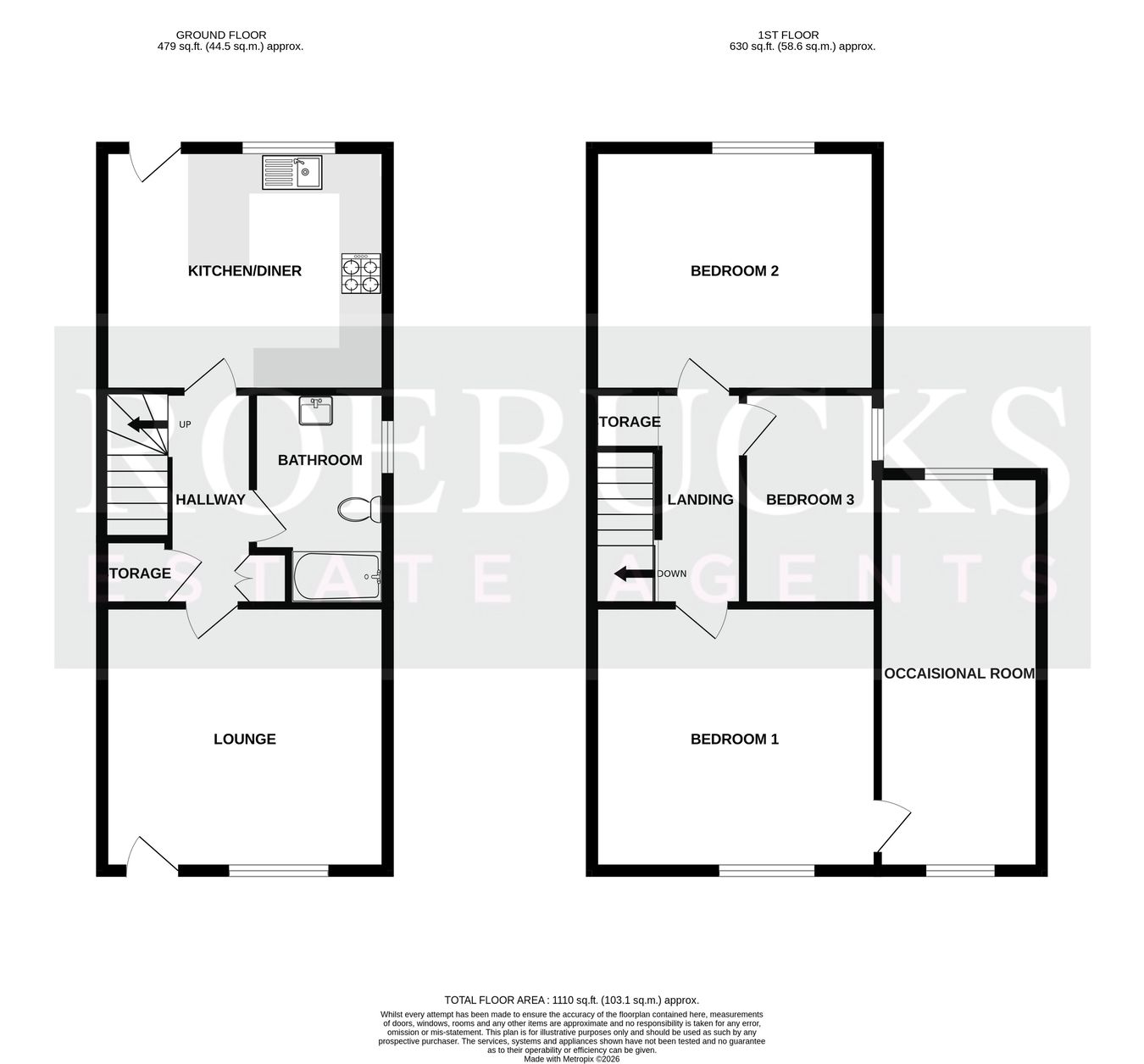 39, Hoyland Road, Barnsley floorplan