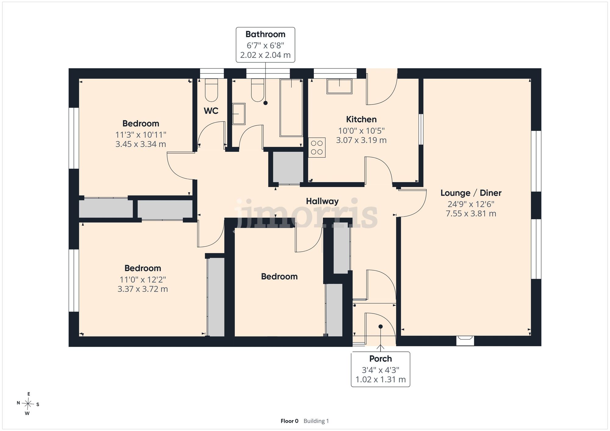 9 Highfield Park, Narberth floorplan