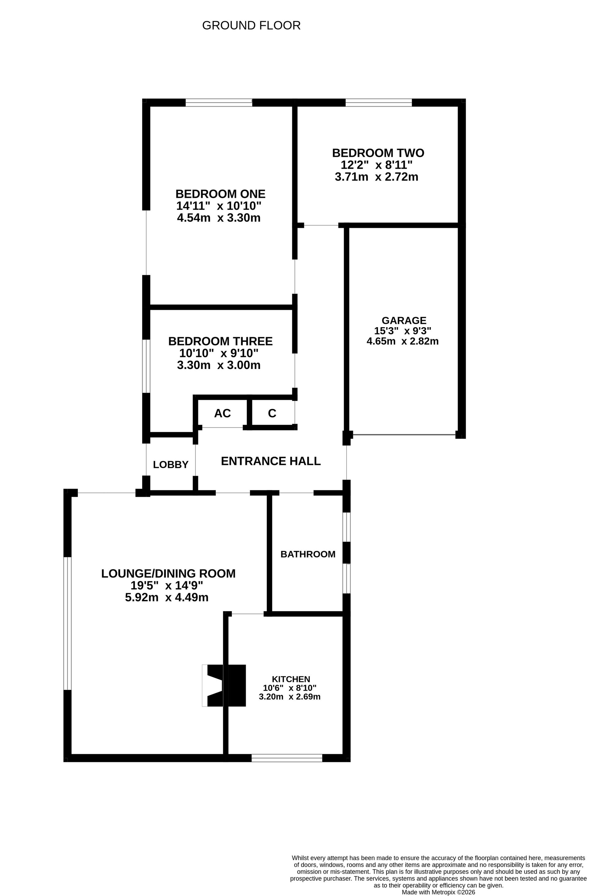 1a Solent Road, Southampton floorplan