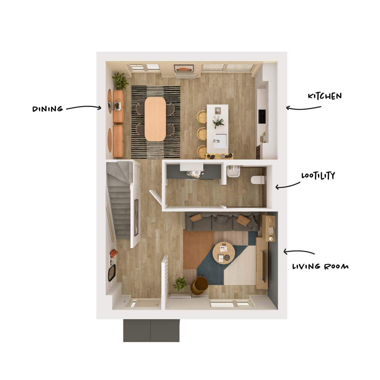 'Thirteen85' - Plot 51, Breacla,, Scotforth Road, Lancashire floorplan