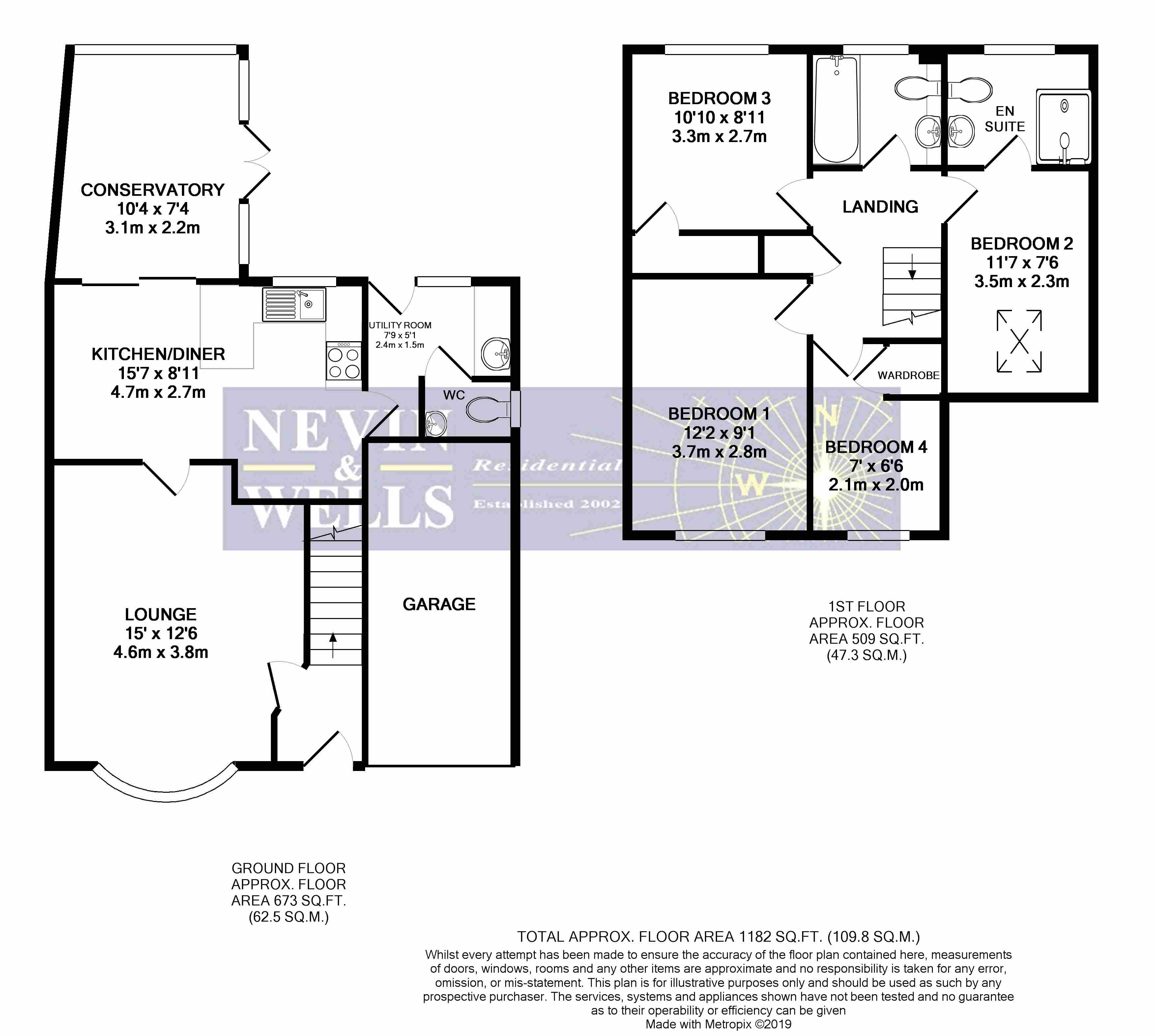 4 Bedrooms Town house for sale in Wesley Drive, Egham TW20