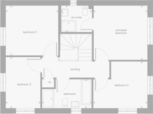 78, Rose Hill Rise, Doncaster floorplan