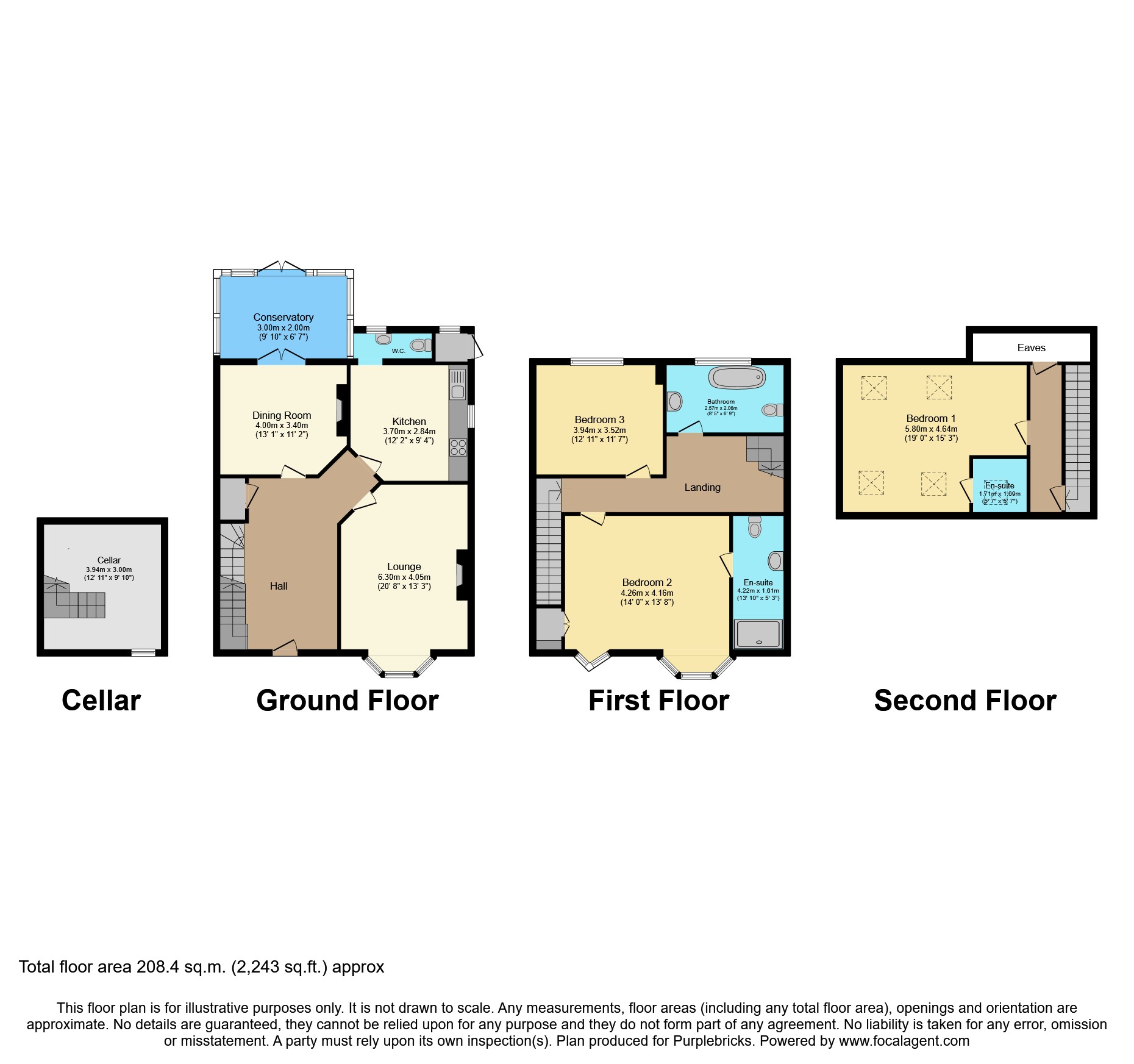 31, College Road, Maidstone floorplan