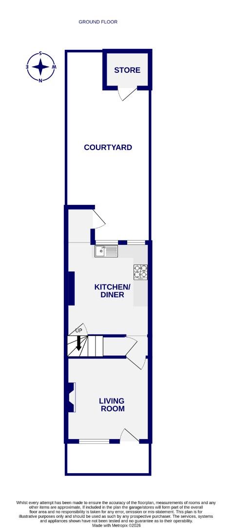 37A, Alma Terrace, York floorplan